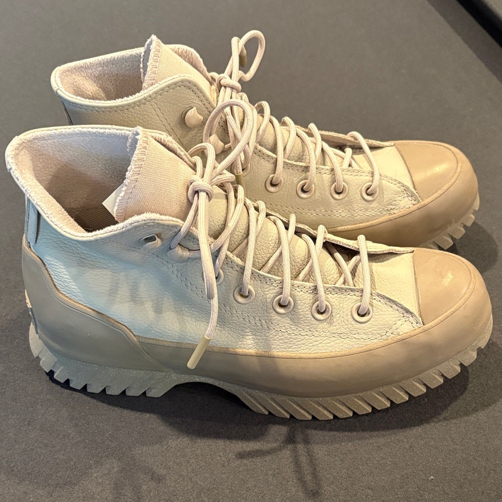 Converse All Star Lugged Winterized Leather High-Top Sneakers 7.5
